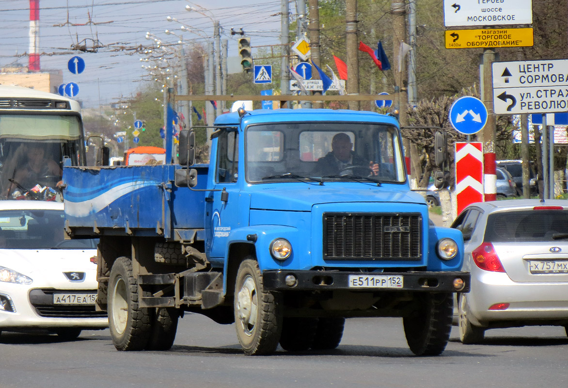 Нижегородская область, № Е 511 РР 152 — ГАЗ-3309