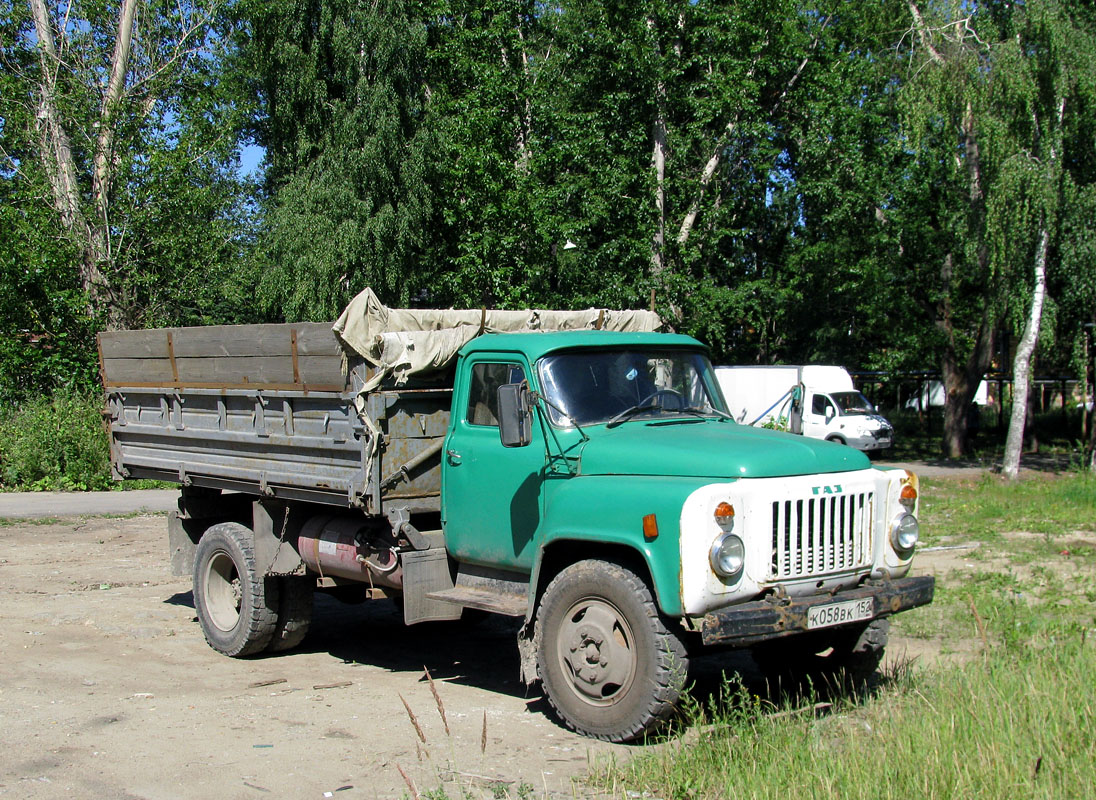 Нижегородская область, № К 058 ВК 152 — ГАЗ-53-02