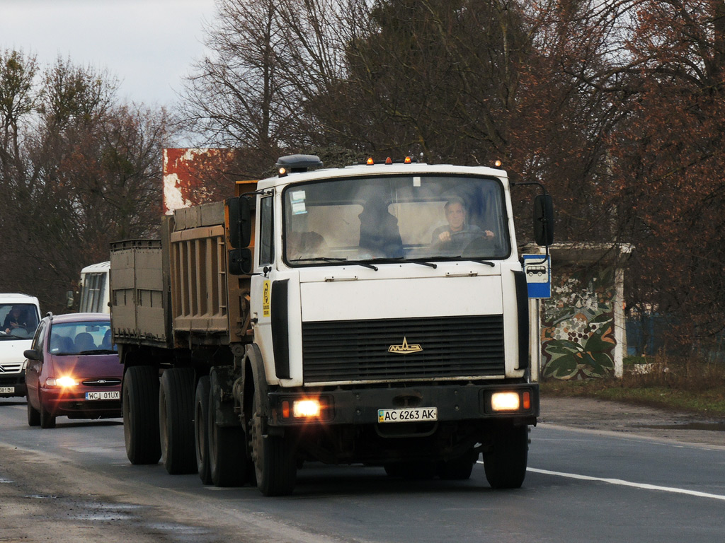 Волынская область, № АС 6263 АК — МАЗ-551605