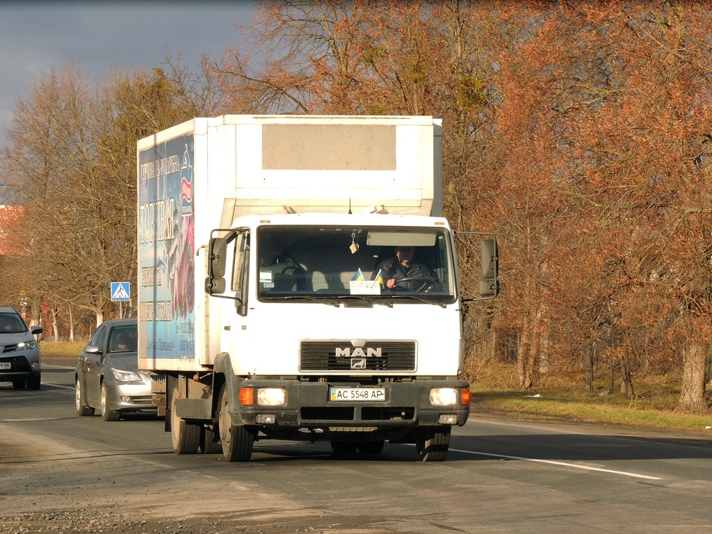 Волынская область, № АС 5548 АР — MAN L2000 (общая модель)