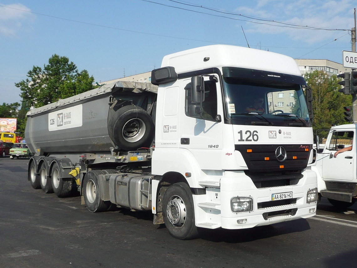 Одесская область, № 126 — Mercedes-Benz Axor 1840