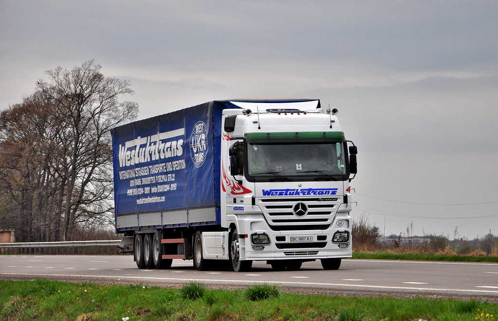 Львовская область, № ВС 5807 АІ — Mercedes-Benz Actros ('2003) 1850