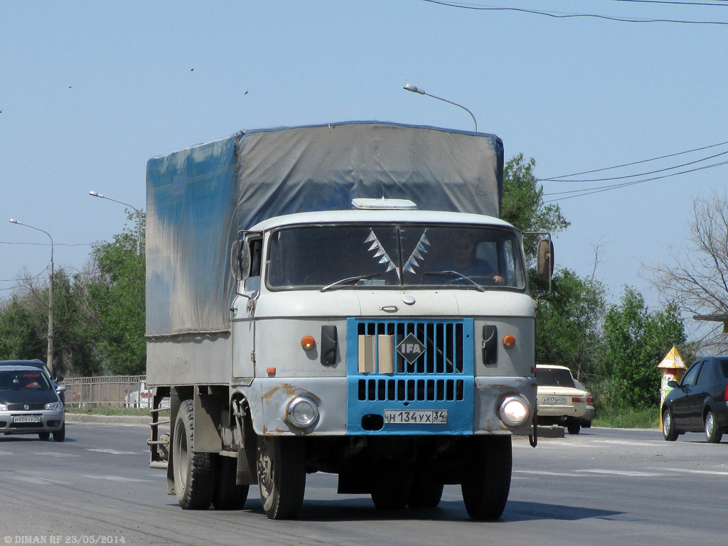 Волгоградская область, № Н 134 УХ 34 — IFA W50L