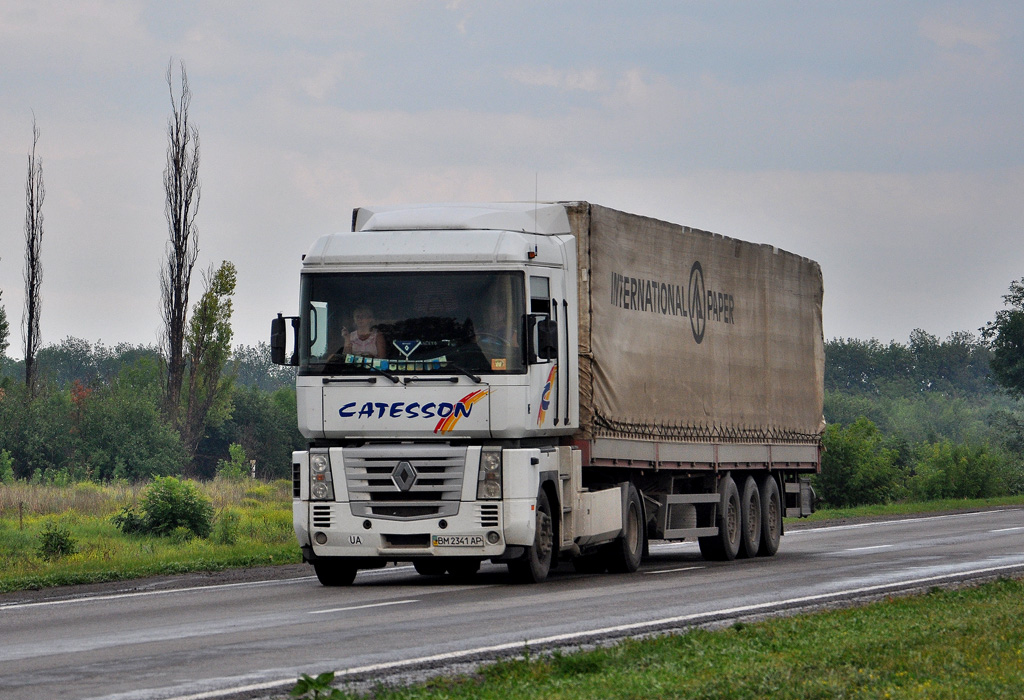 Сумская область, № ВМ 2341 АР — Renault Magnum E-Tech ('2001)