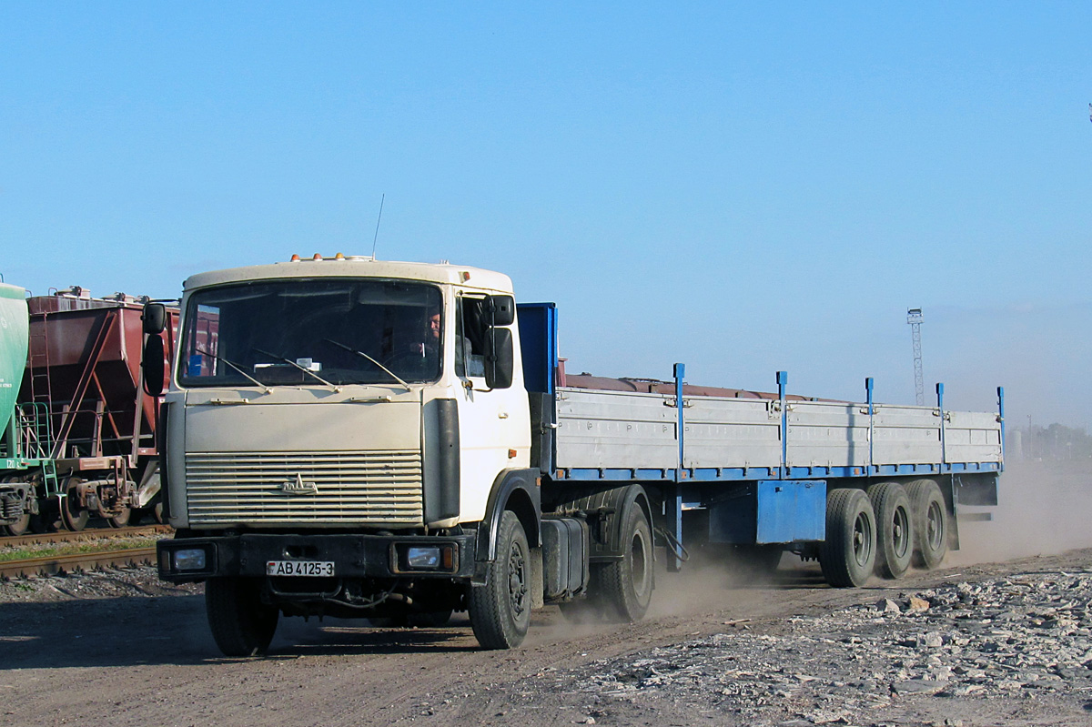 Гомельская область, № АВ 4125-3 — МАЗ-5432 (общая модель)