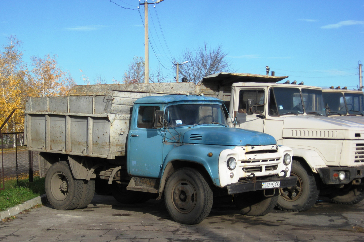 Полтавская область, № 142-93 СК — ЗИЛ-130Д1