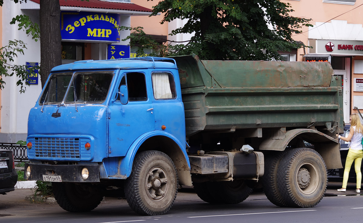 Тверская область, № Е 191 ОМ 69 — МАЗ-5549