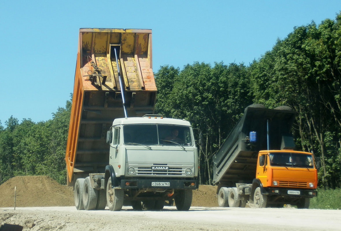 Самарская область, № С 268 СВ 163 — КамАЗ-55111-01 [55111A]