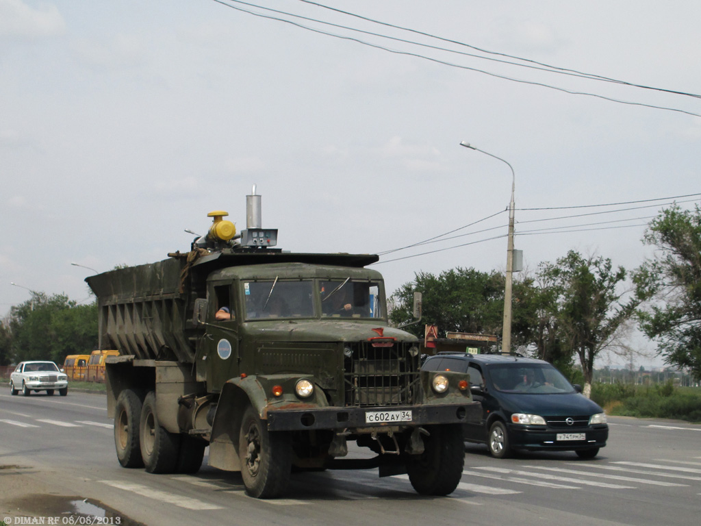 Волгоградская область, № С 602 АУ 34 — КрАЗ-256Б1