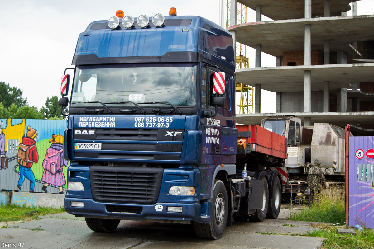 Львовская область, № ВС 5925 СІ — DAF XF95 FTT