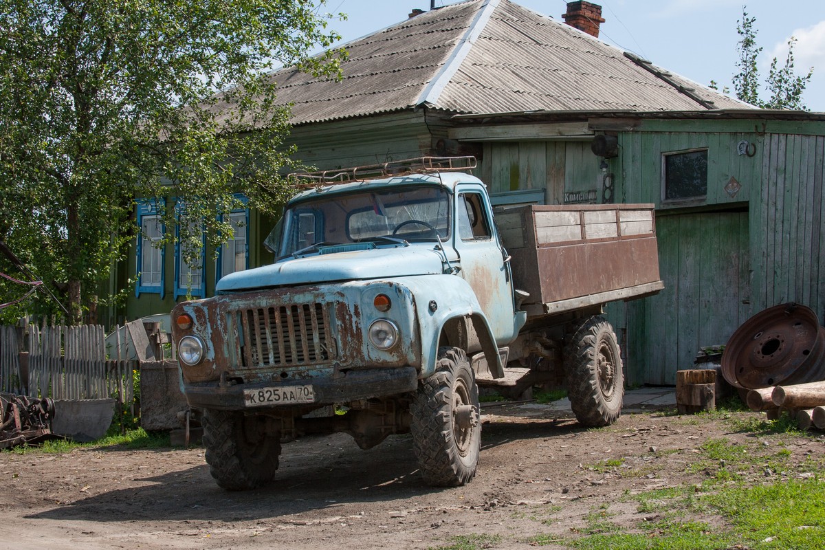 Томская область, № К 825 АА 70 — ГАЗ-63