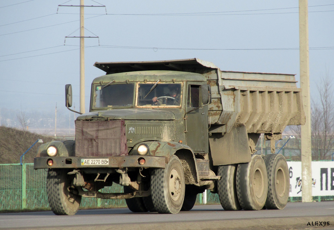 Днепропетровская область, № АЕ 2270 ВВ — КрАЗ-256Б1