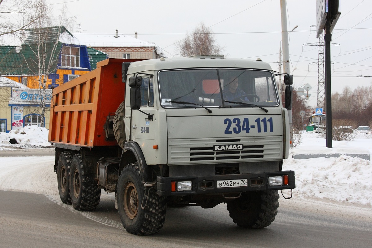 Томская область, № В 962 МН 70 — КамАЗ-43118-10 [43118K]