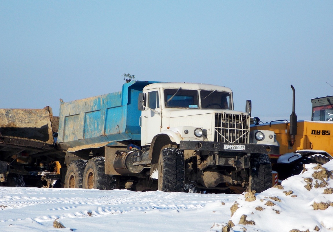 Белгородская область, № Р 222 ВО 31 — КрАЗ-255 (общая модель)