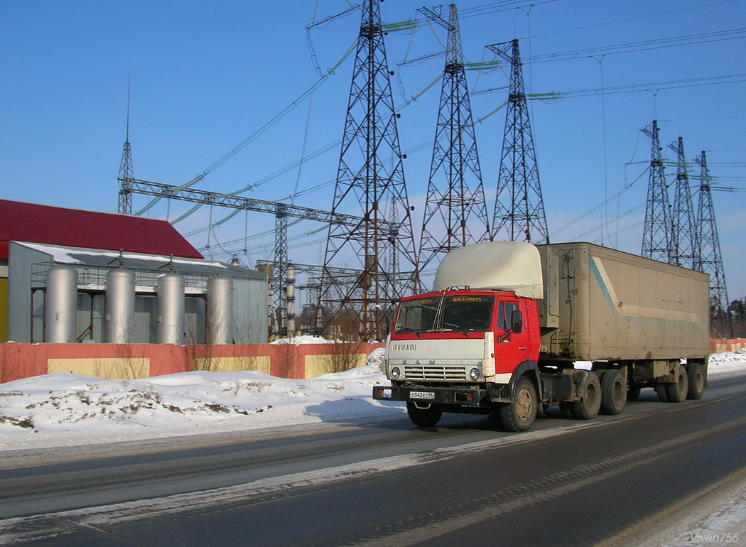 Ханты-Мансийский автоном.округ, № С 042 ЕС 86 — КамАЗ-5410