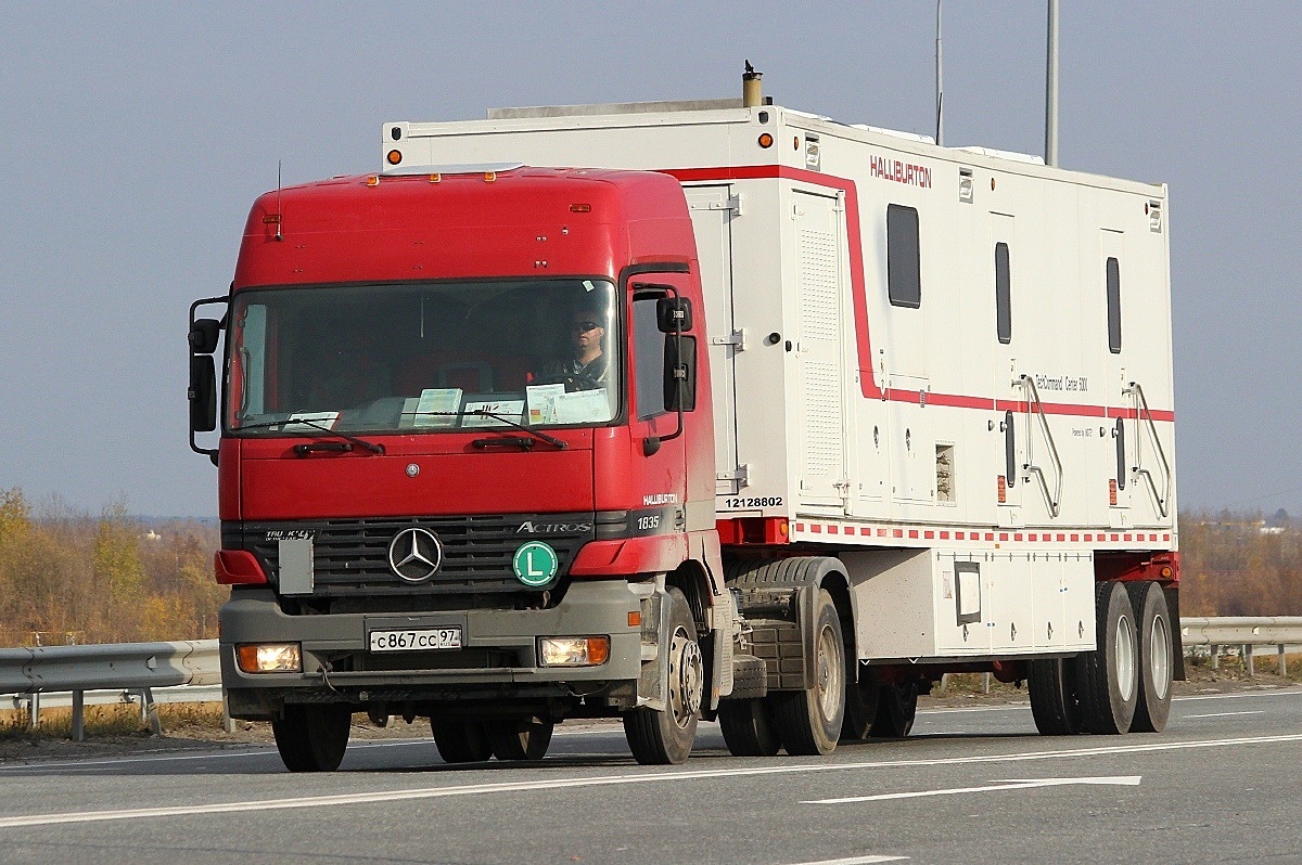 Ханты-Мансийский автоном.округ, № С 867 СС 97 — Mercedes-Benz Actros ('1997) 1835