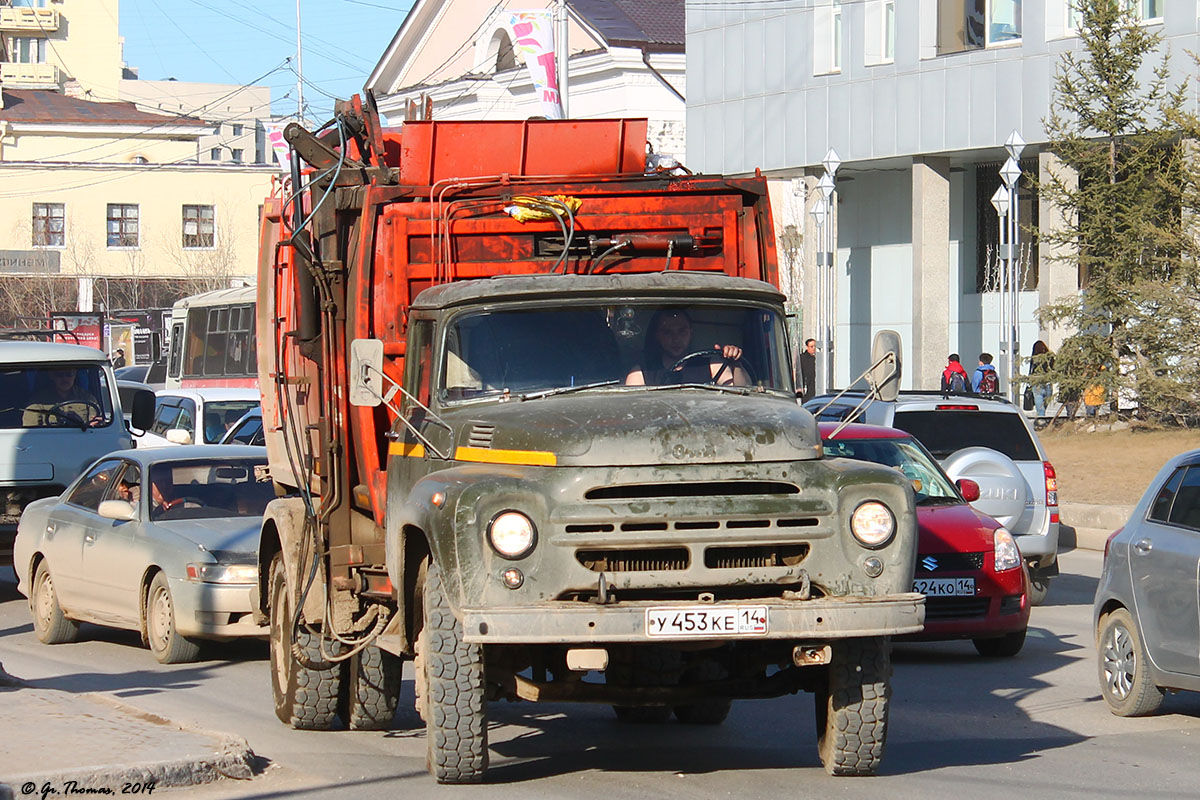 Саха (Якутия), № У 453 КЕ 14 — ЗИЛ-130