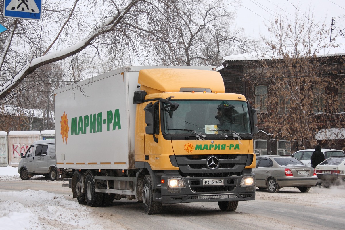 Алтайский край, № Р 313 ТН 22 — Mercedes-Benz Actros ('2009) 2541