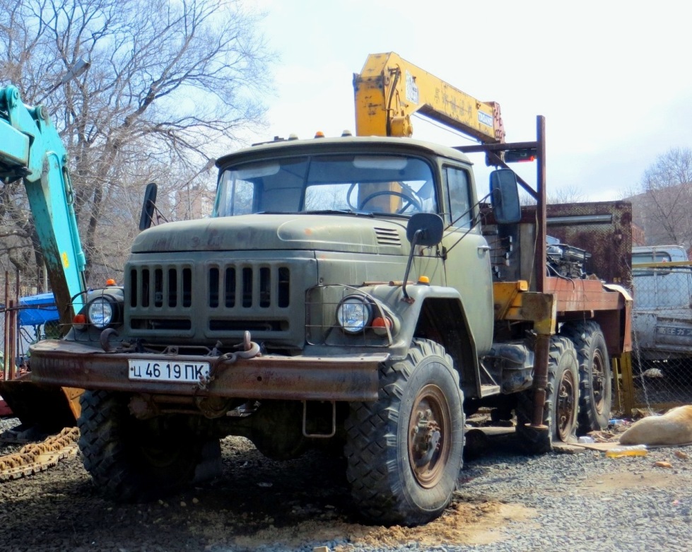 Приморский край, № Ц 4619 ПК — ЗИЛ-131; Приморский край — Автомобили с советскими номерами