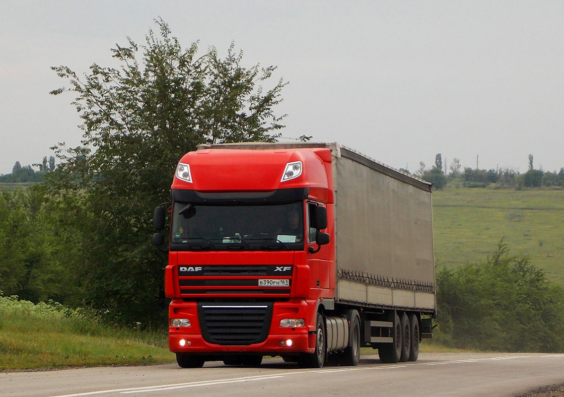 Ростовская область, № В 390 РН 161 — DAF XF105 FT