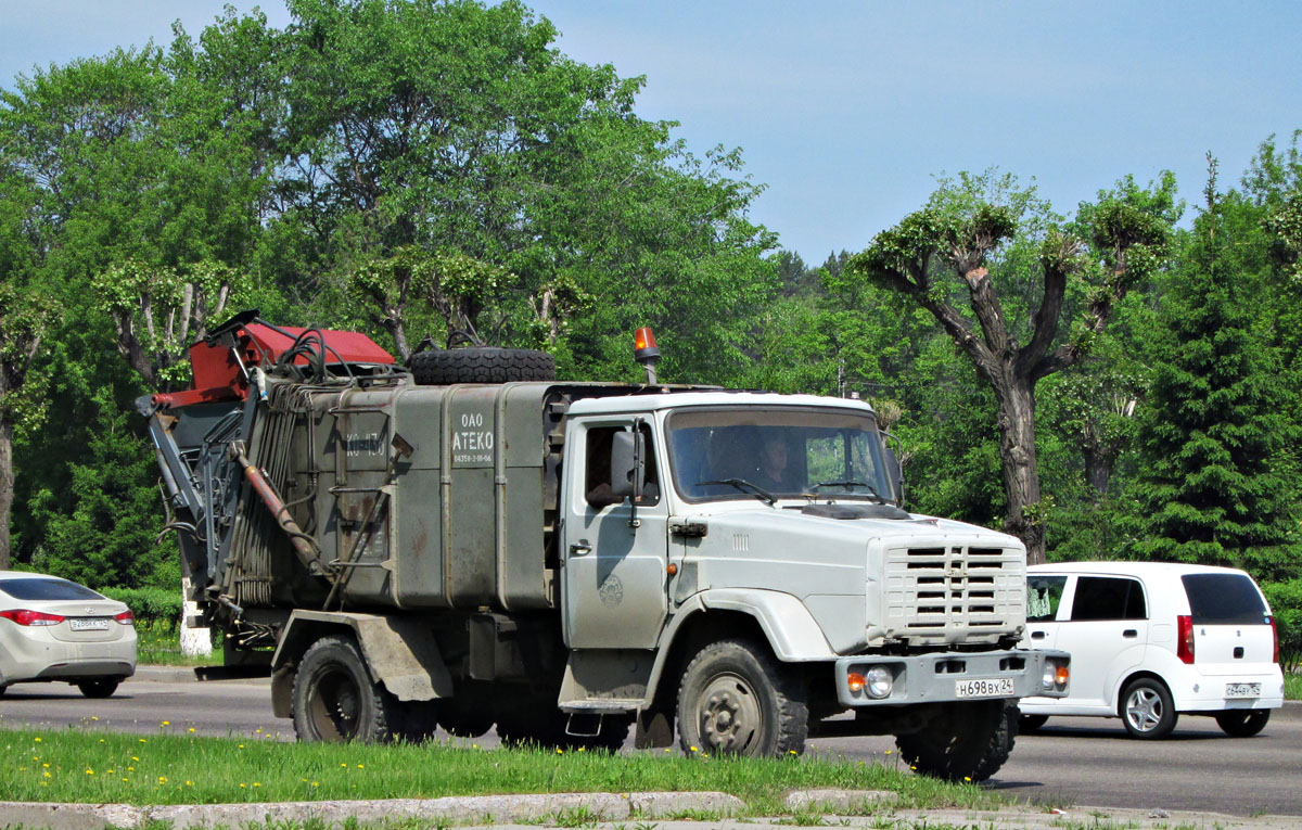 Красноярский край, № Н 698 ВХ 24 — ЗИЛ-433362