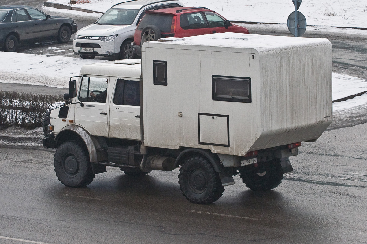 Алматы, № A 494 HM — Mercedes-Benz Unimog U1550L