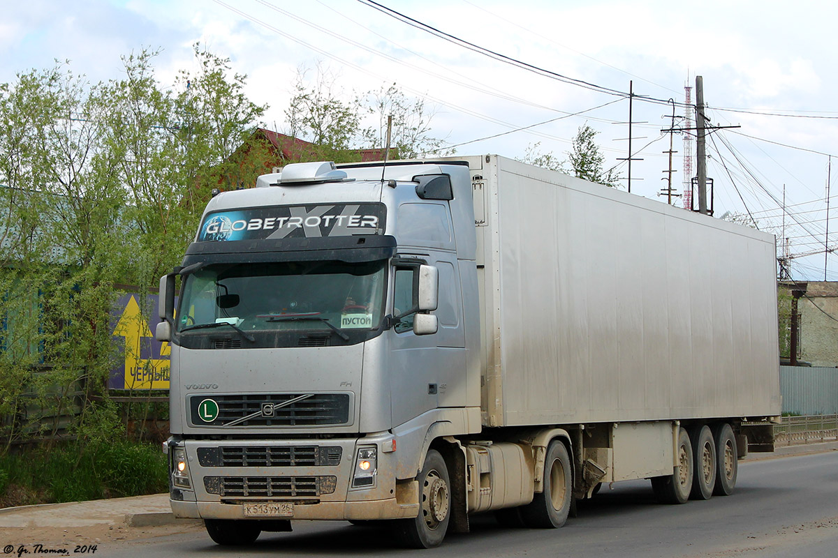 Ставропольский край, № К 513 УМ 26 — Volvo ('2002) FH12.480