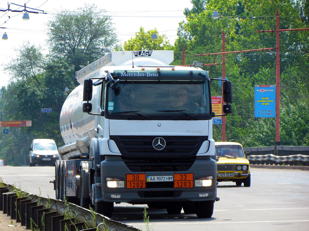 Киев, № АА 9072 НМ — Mercedes-Benz Axor 1840