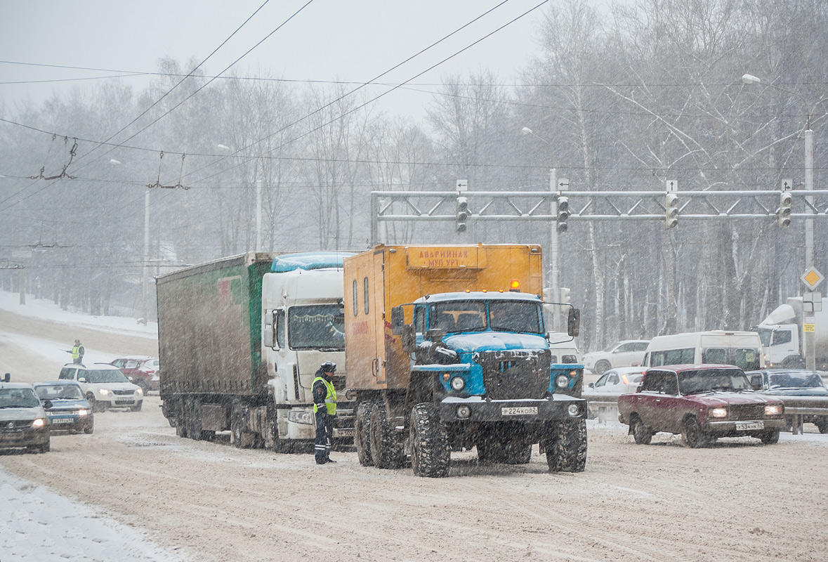 Рязанская область, № Р 224 КО 62 — Урал-4320-40