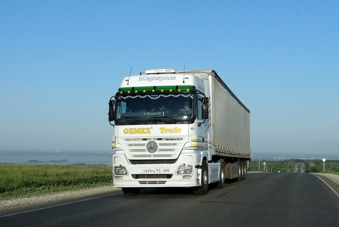 Самарская область, № Р 609 РЕ 163 — Mercedes-Benz Actros ('2003)