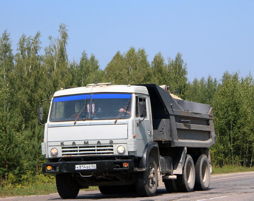 Рязанская область, № К 814 ВЕ 62 — КамАЗ-55111-01 [55111A]