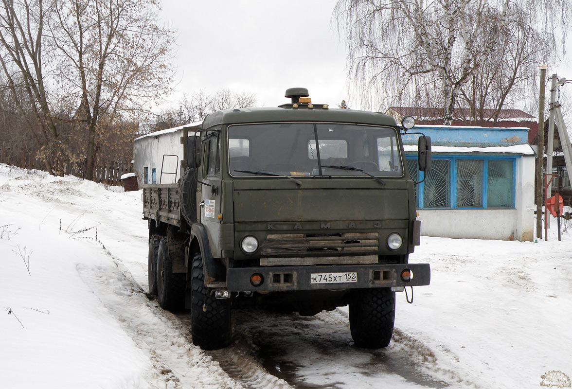 Нижегородская область, № К 745 ХТ 152 — КамАЗ-43114 [431140]