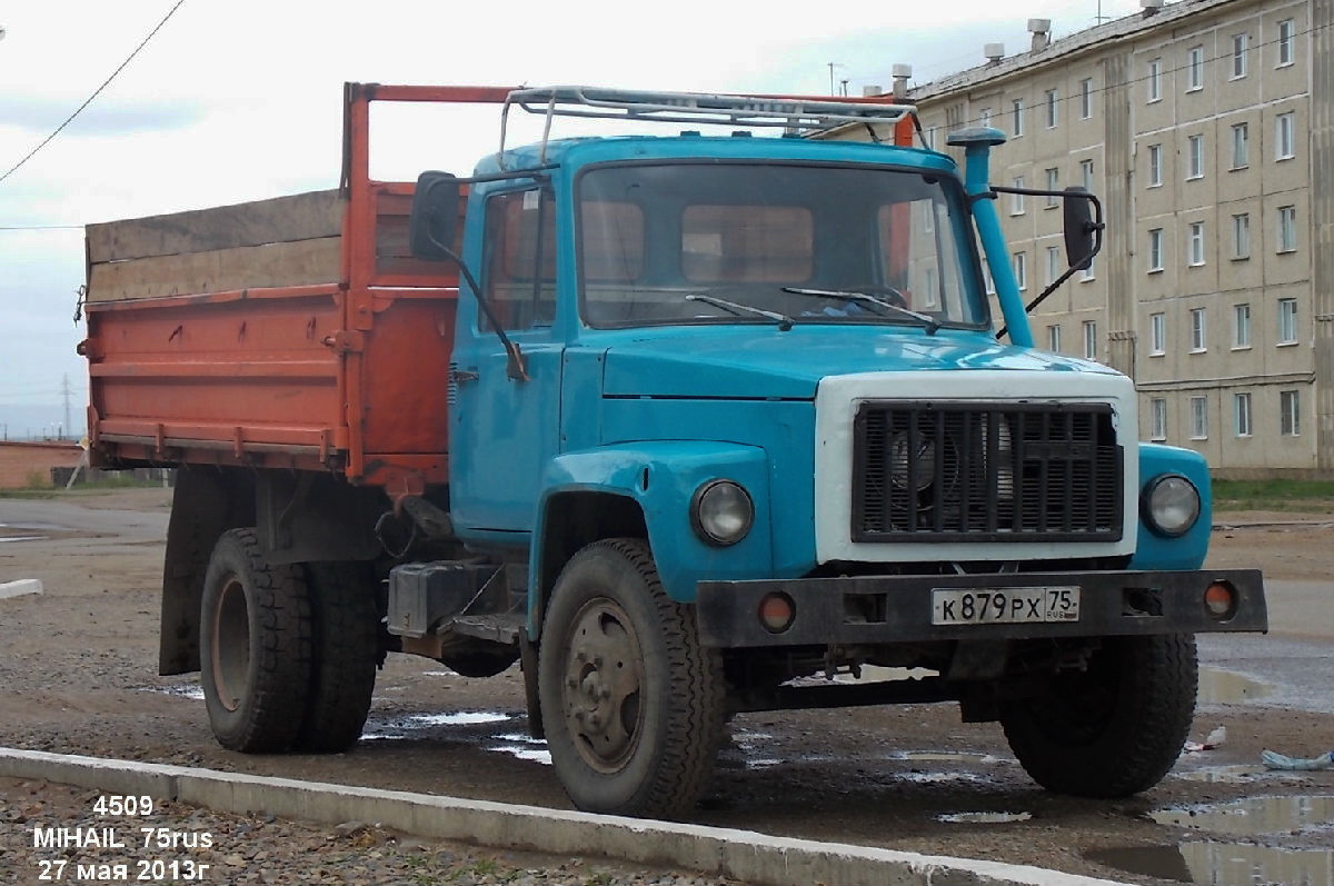 Забайкальский край, № К 879 РХ 75 — ГАЗ-4301