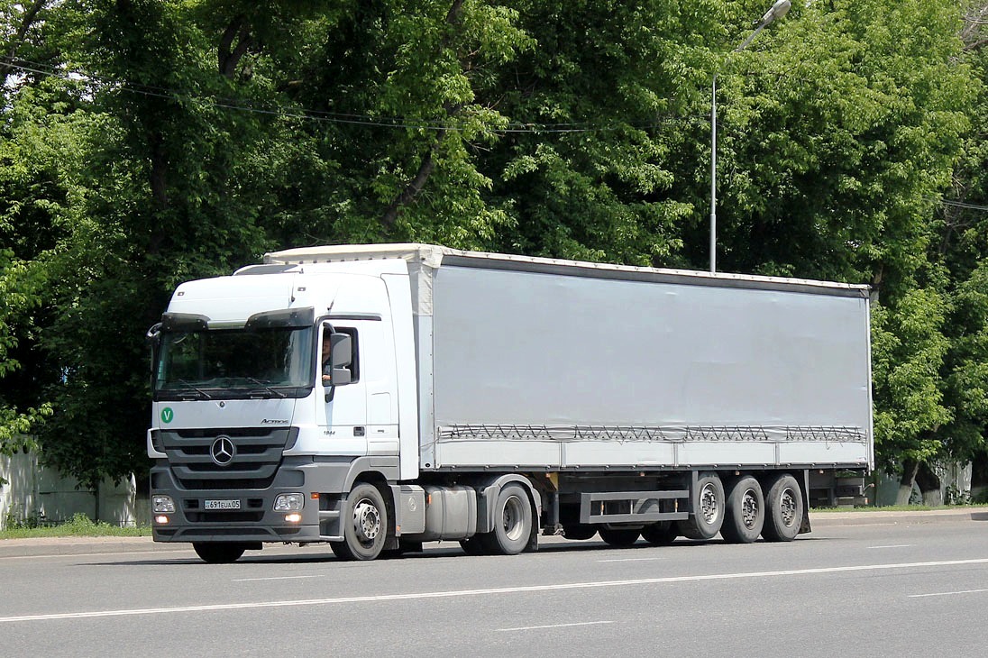 Алматинская область, № 691 EUA 05 — Mercedes-Benz Actros ('2009) 1844