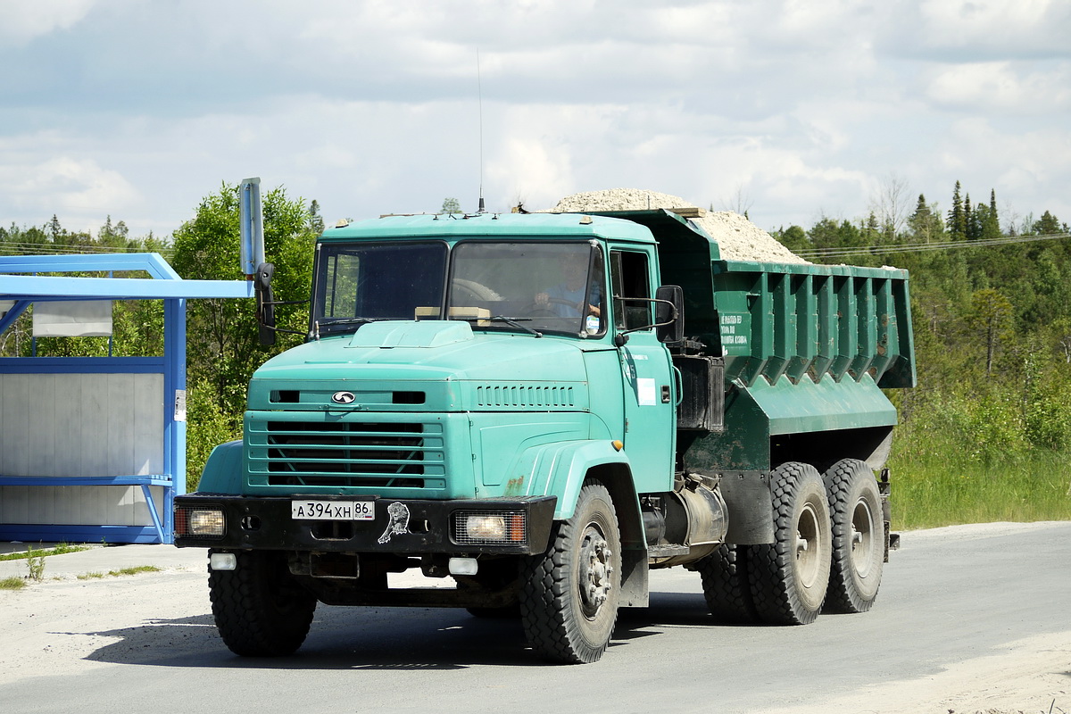 Ханты-Мансийский автоном.округ, № А 394 ХН 86 — КрАЗ-6510