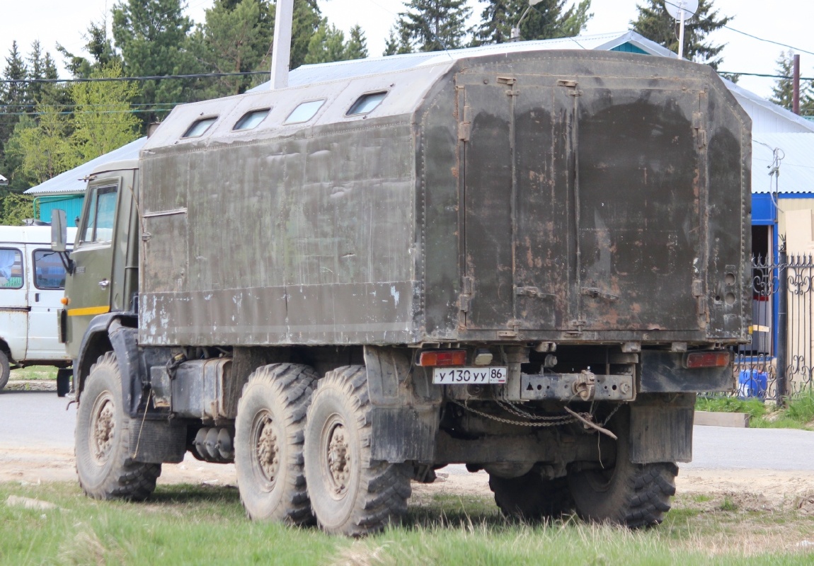 Ханты-Мансийский автоном.округ, № У 130 УУ 86 — КамАЗ-43106