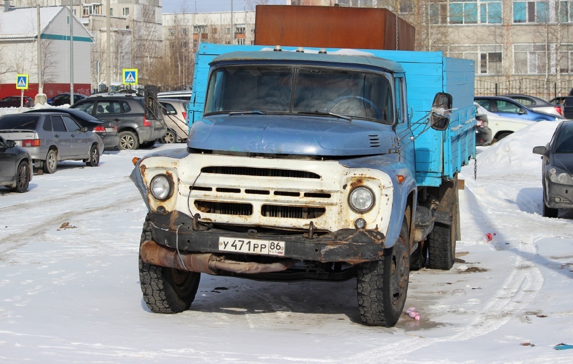 Ханты-Мансийский автоном.округ, № У 471 РР 86 — ЗИЛ-138А