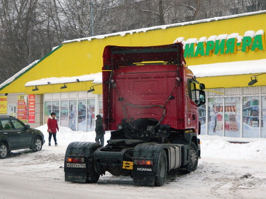 Новосибирская область, № А 207 ХХ 154 — Scania ('2004) G380