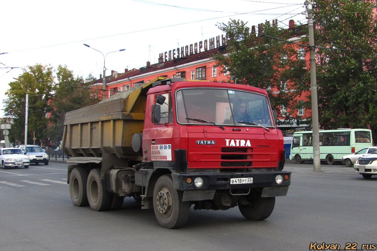 Алтайский край, № В 418 РТ 22 — Tatra 815-2 S3