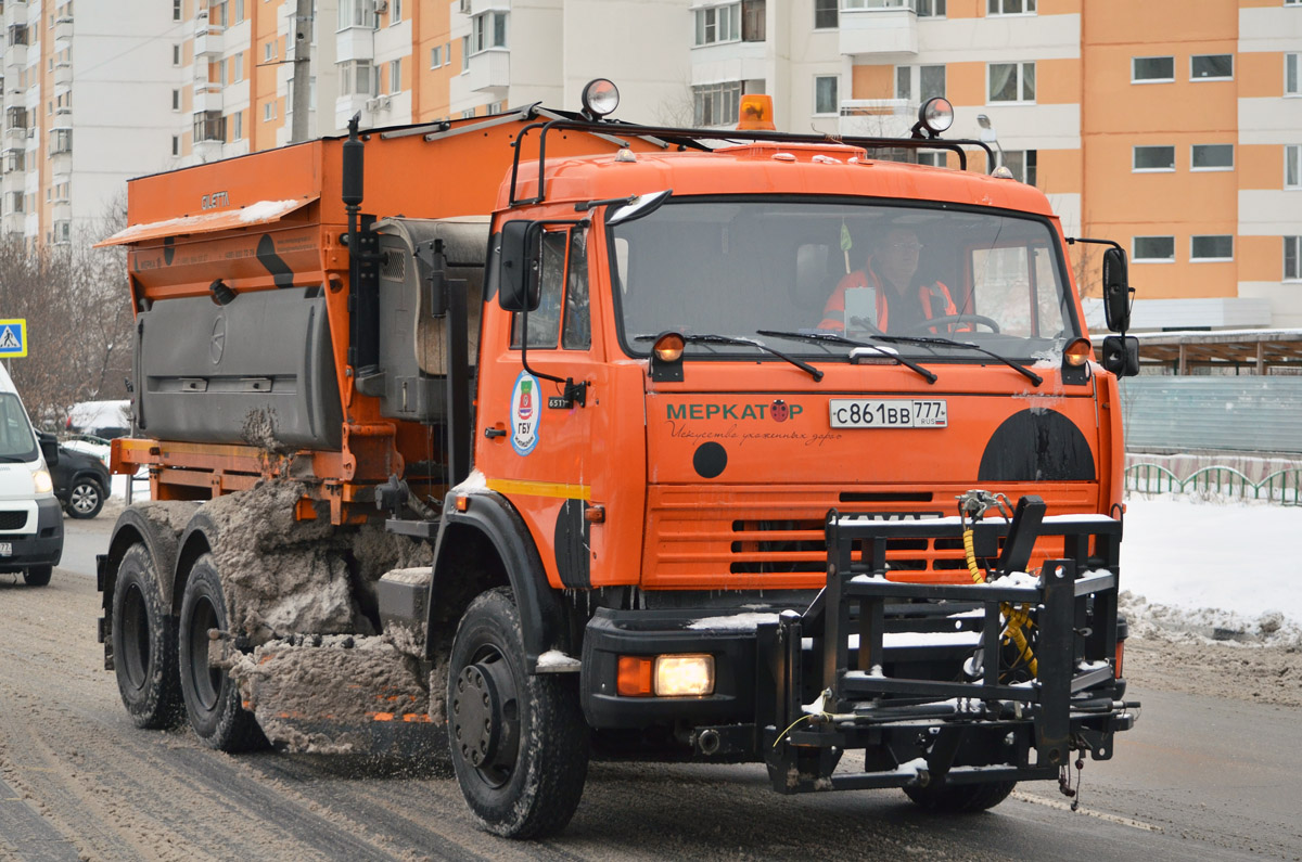 Москва, № С 861 ВВ 777 — КамАЗ-65115-D3(97)