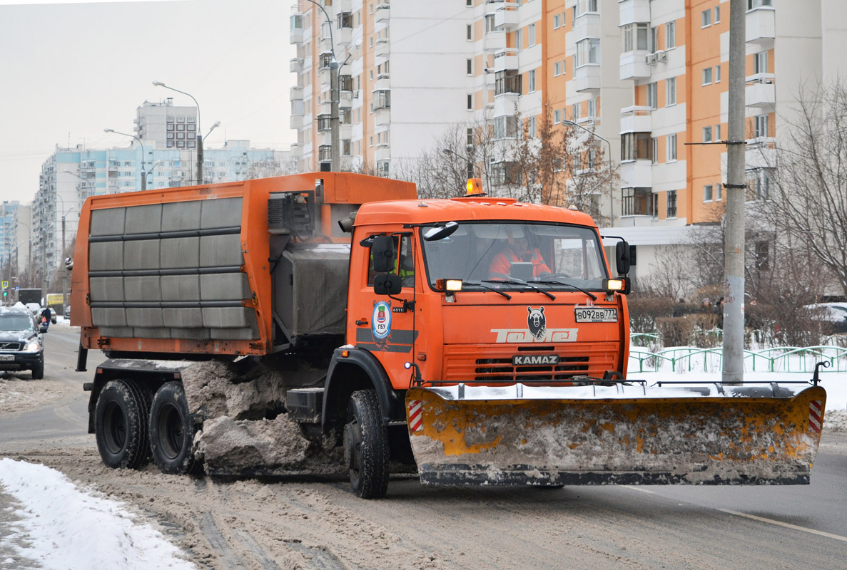 Москва, № В 092 ВВ 777 — КамАЗ-65115-D3(97)