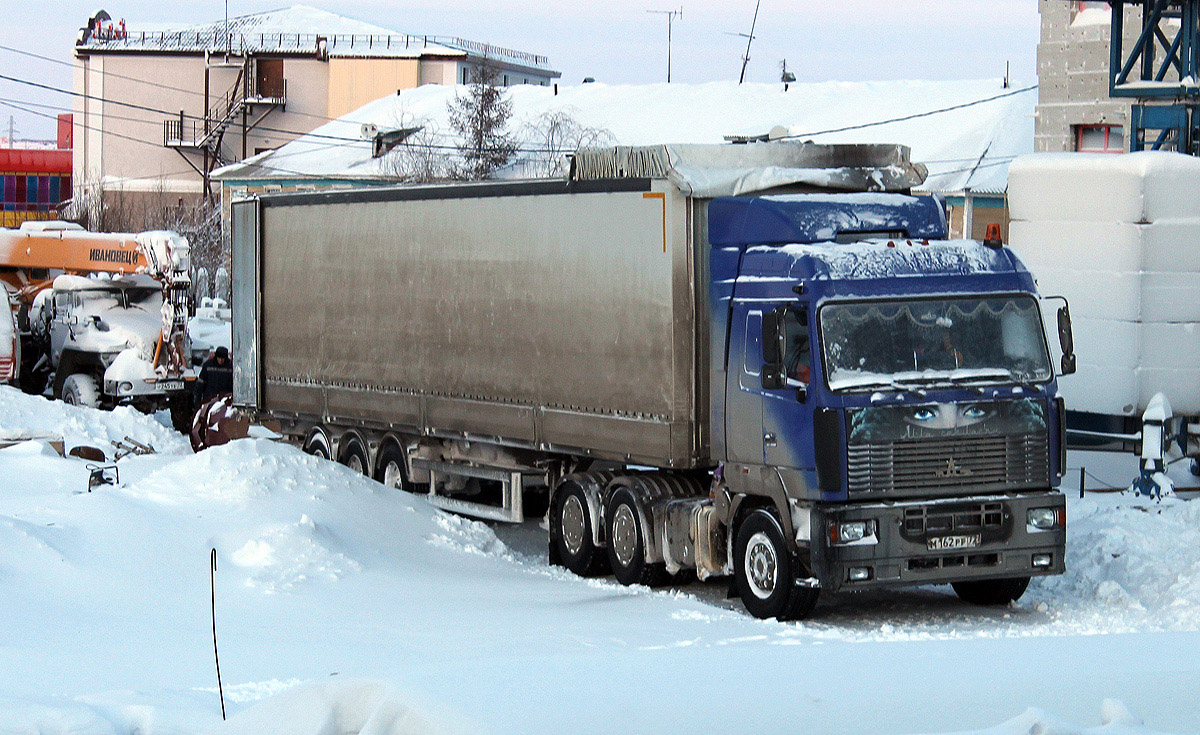 Тюменская область, № М 162 РР 72 — МАЗ-6430A8