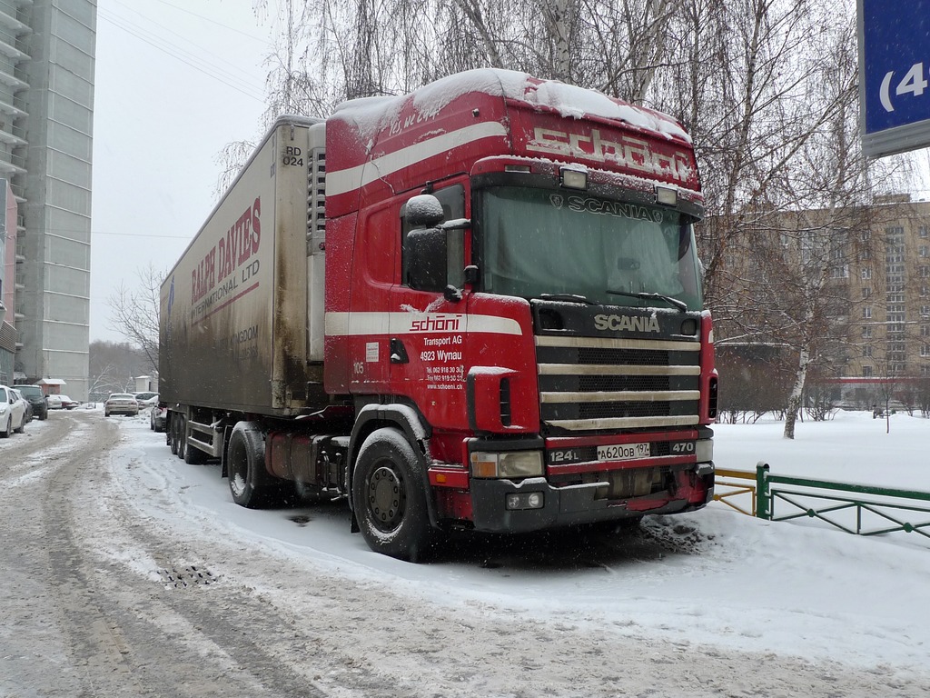 Москва, № А 620 ОВ 197 — Scania ('1996) R124L