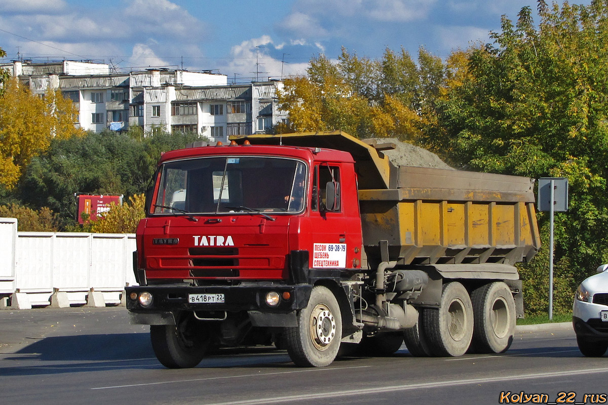 Алтайский край, № В 418 РТ 22 — Tatra 815-2 S3