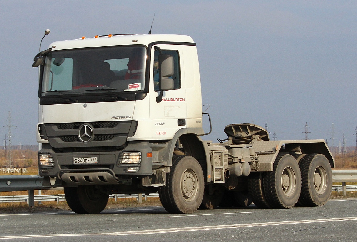 Ханты-Мансийский автоном.округ, № 12435218 — Mercedes-Benz Actros ('2009) 3336