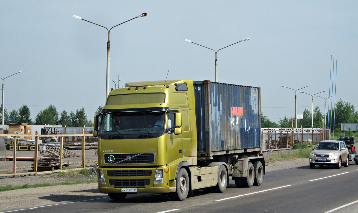 Красноярский край, № А 751 КР 124 — Volvo ('2008) FH.480