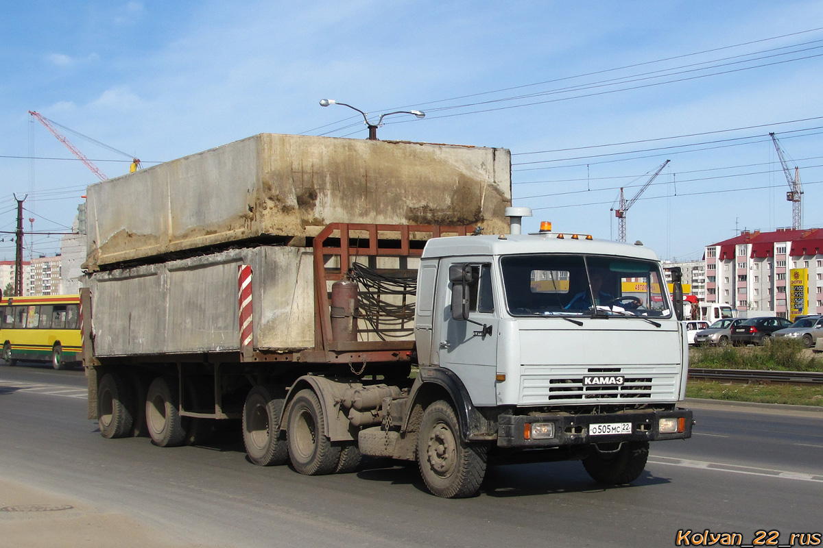 Алтайский край, № О 505 МС 22 — КамАЗ-54115 [541150]