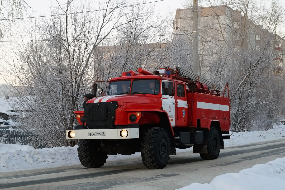 Архангельская область, № Е 867 ТО 29 — Урал-43206-41