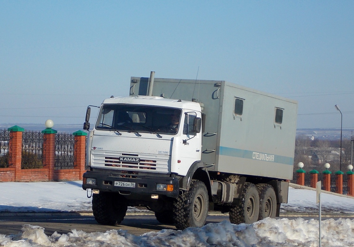 Воронежская область, № Р 726 ОН 36 — КамАЗ-43114-15 [43114R]