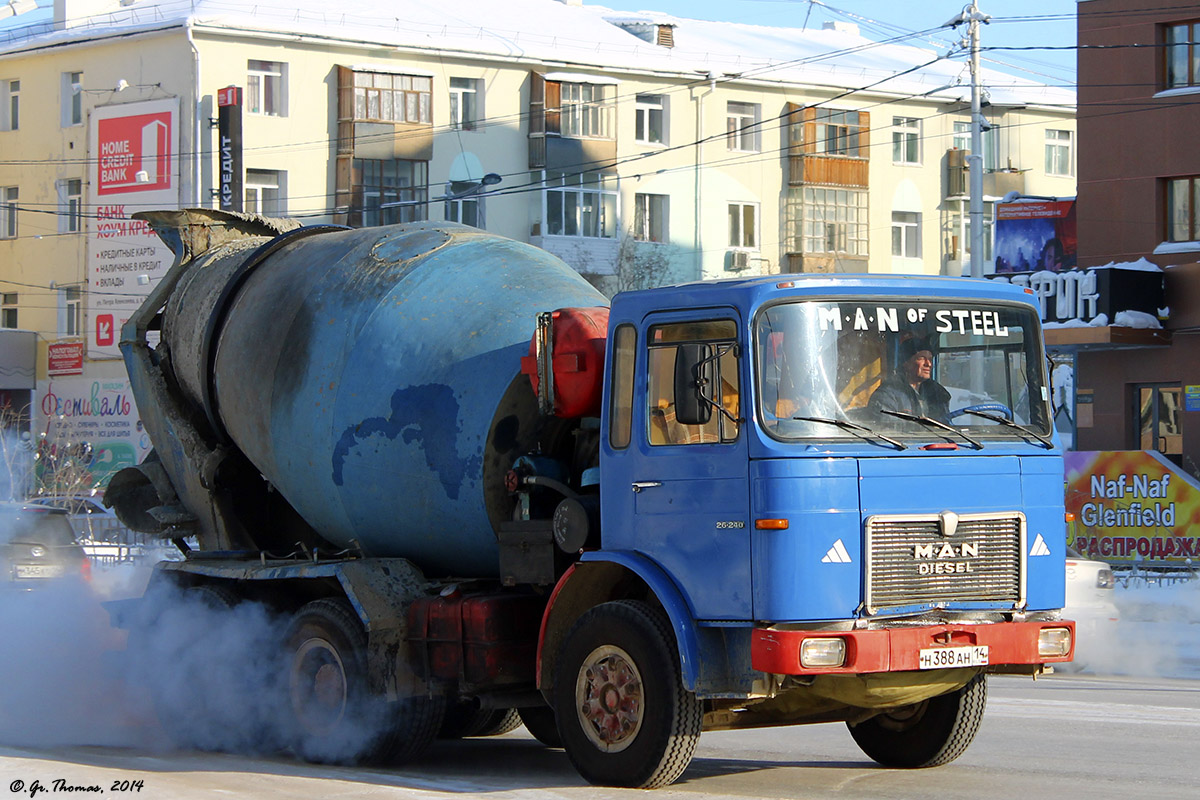 Саха (Якутия), № Н 388 АН 14 — MAN F8 (общая модель)